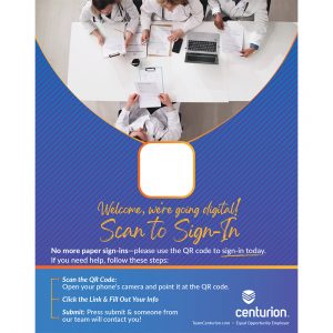 QR Table Top Signage General 2