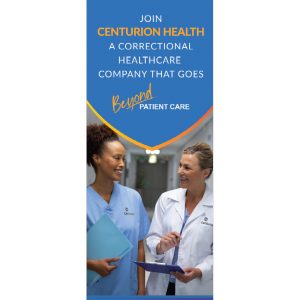 Pull-Up Banner - Correctional Health