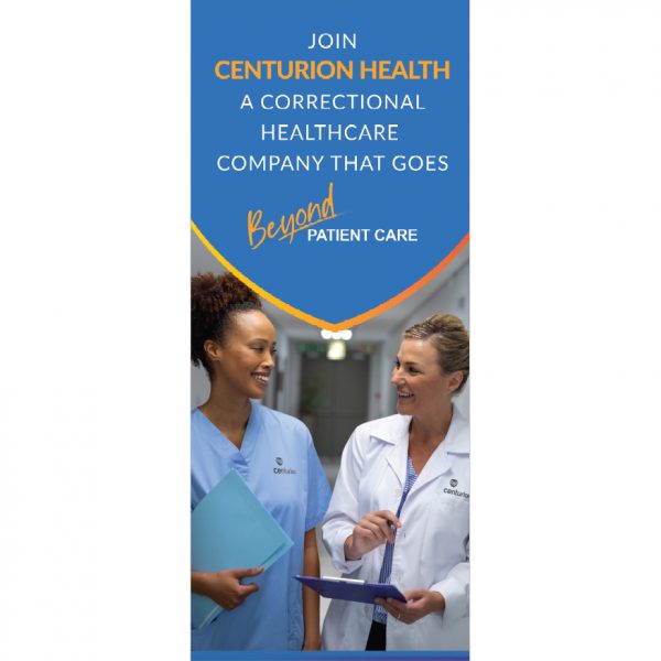 Pull-Up Banner - Correctional Health